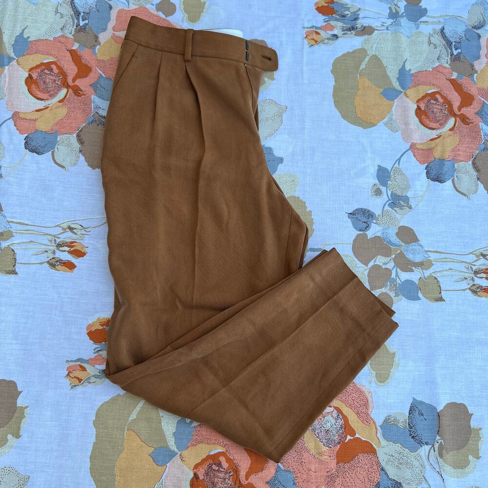 Elie Tahari made by Nordstrom: Pleated Slack US 4